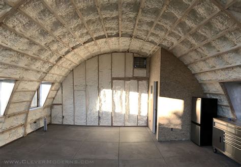 insulated metal panel quonset house|quonset hut foam.